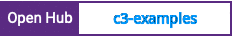 Open Hub project report for c3-examples
