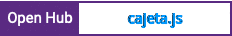 Open Hub project report for cajeta.js