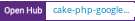 Open Hub project report for cake-php-google-analytics