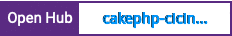Open Hub project report for cakephp-cicindela