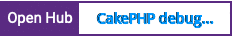 Open Hub project report for CakePHP debug kit
