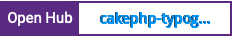 Open Hub project report for cakephp-typogrify-helper
