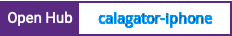 Open Hub project report for calagator-iphone