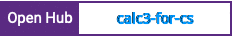 Open Hub project report for calc3-for-cs