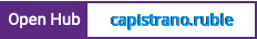 Open Hub project report for capistrano.ruble