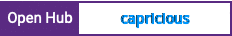 Open Hub project report for capricious