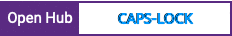Open Hub project report for CAPS-LOCK