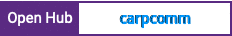 Open Hub project report for carpcomm