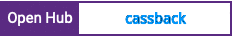 Open Hub project report for cassback