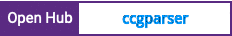 Open Hub project report for ccgparser