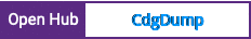 Open Hub project report for CdgDump