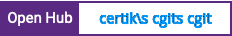 Open Hub project report for certik's cgit