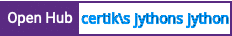 Open Hub project report for certik's jython