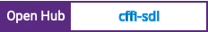 Open Hub project report for cffi-sdl