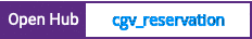 Open Hub project report for cgv_reservation