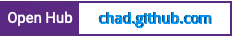 Open Hub project report for chad.github.com