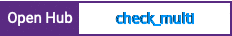 Open Hub project report for check_multi