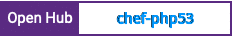 Open Hub project report for chef-php53