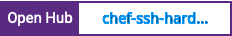 Open Hub project report for chef-ssh-hardening