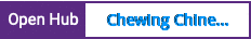 Open Hub project report for Chewing Chinese Input Method