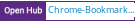Open Hub project report for Chrome-Bookmarks-Online
