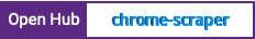Open Hub project report for chrome-scraper