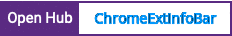 Open Hub project report for ChromeExtInfoBar