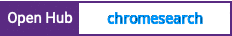 Open Hub project report for chromesearch