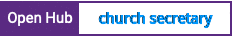 Open Hub project report for church secretary