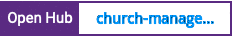 Open Hub project report for church-management-jee