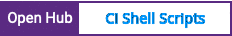 Open Hub project report for CI Shell Scripts