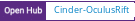 Open Hub project report for Cinder-OculusRift