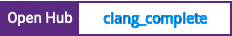 Open Hub project report for clang_complete