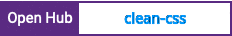 Open Hub project report for clean-css