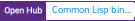 Open Hub project report for Common Lisp bindings to GTK+