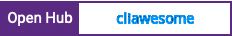 Open Hub project report for cliawesome