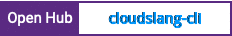 Open Hub project report for cloudslang-cli