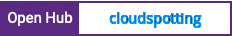 Open Hub project report for cloudspotting