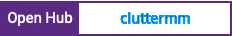 Open Hub project report for cluttermm