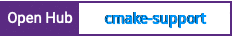 Open Hub project report for cmake-support