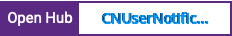 Open Hub project report for CNUserNotification
