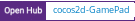 Open Hub project report for cocos2d-GamePad