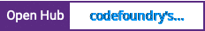 Open Hub project report for codefoundry's codefoundry