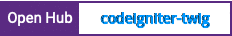 Open Hub project report for codeigniter-twig
