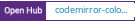 Open Hub project report for codemirror-colorpicker