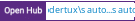Open Hub project report for codertux's automata