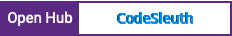 Open Hub project report for CodeSleuth