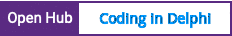 Open Hub project report for Coding in Delphi