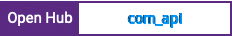 Open Hub project report for com_api
