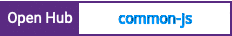 Open Hub project report for common-js